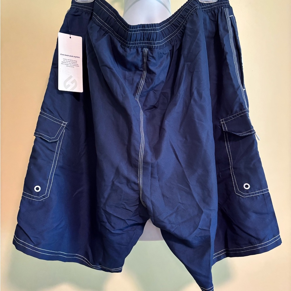 Men's Classic Navy Cargo Shorts